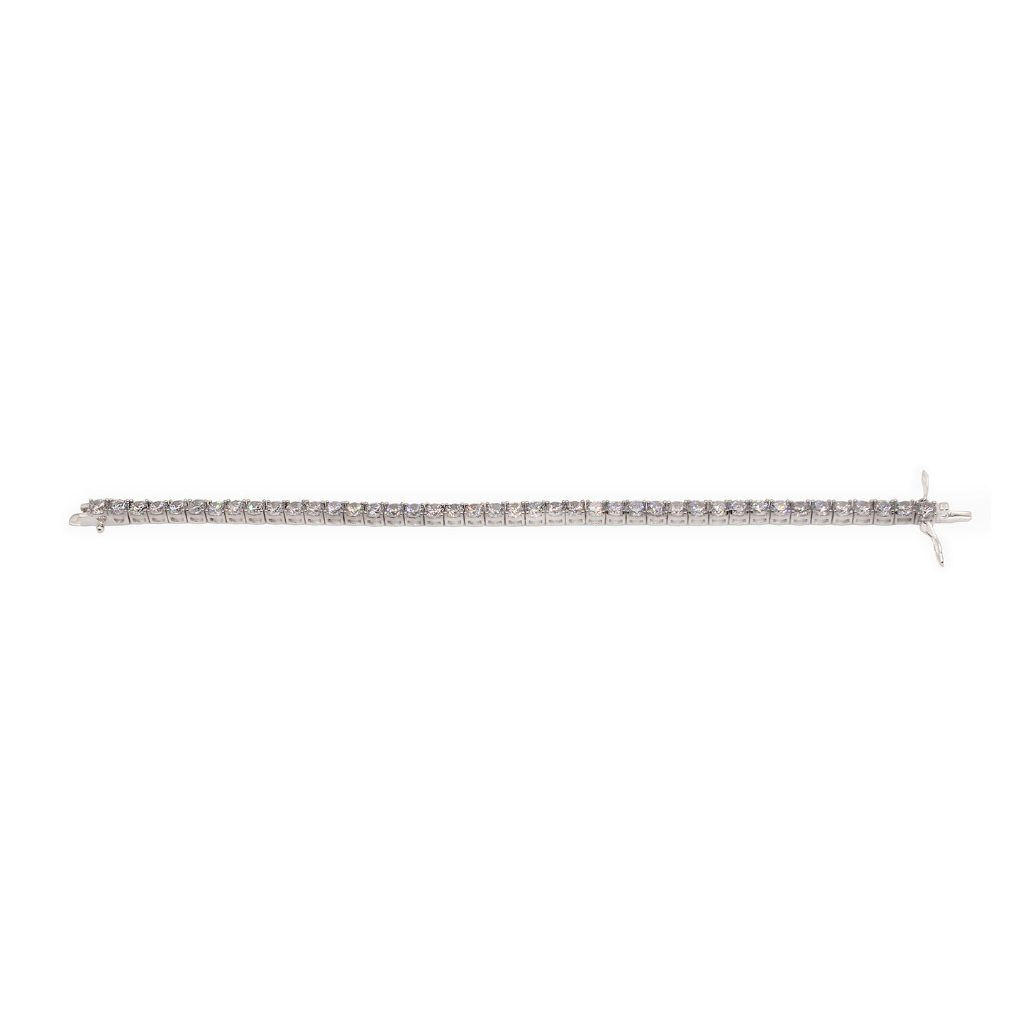 Turkeza | 925 Sterling Silver CZ Tennis Bracelet