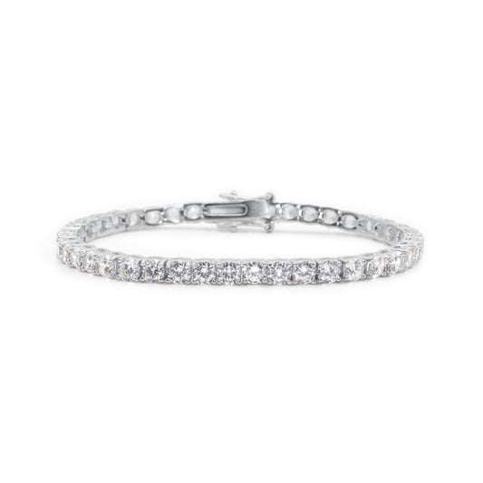 Turkeza | 925 Sterling Silver CZ Tennis Bracelet