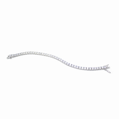 Turkeza | 925 Sterling Silver CZ Tennis Bracelet